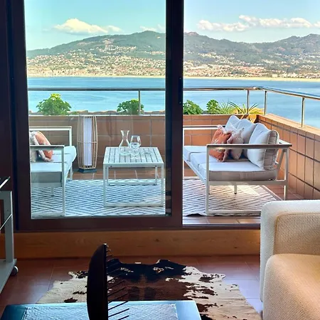 アパート Holibai Baiona, Duplex Premium Con Vistas Al Mar