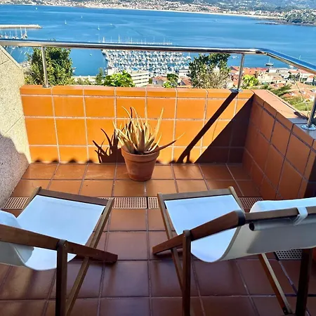 Apartamento Holibai, Arco Da Vella, De Diseño Con Espectaculares Vistas Al Atlántico En Baiona