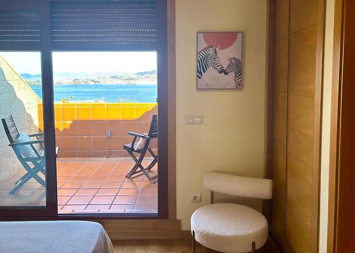 アパート Holibai Baiona, Duplex Premium Con Vistas Al Mar *