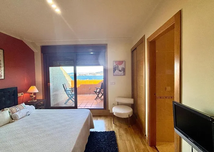 Holibai Baiona, Duplex Premium Con Vistas Al Mar