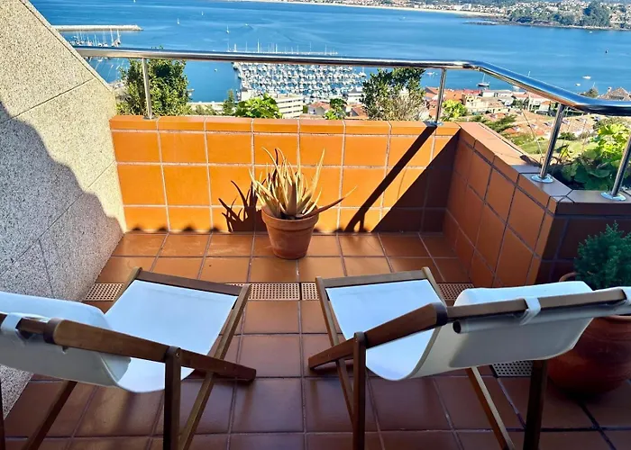 アパート Holibai Baiona, Duplex Premium Con Vistas Al Mar バイヨーナ