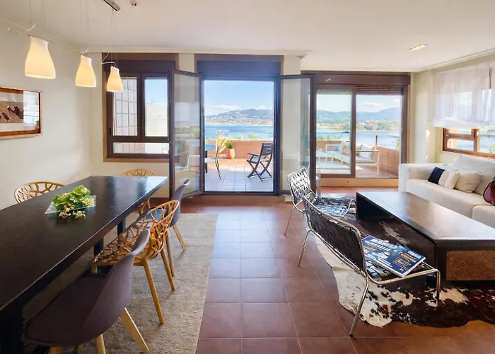 Holibai Baiona, Duplex Premium Con Vistas Al Mar アパート バイヨーナ